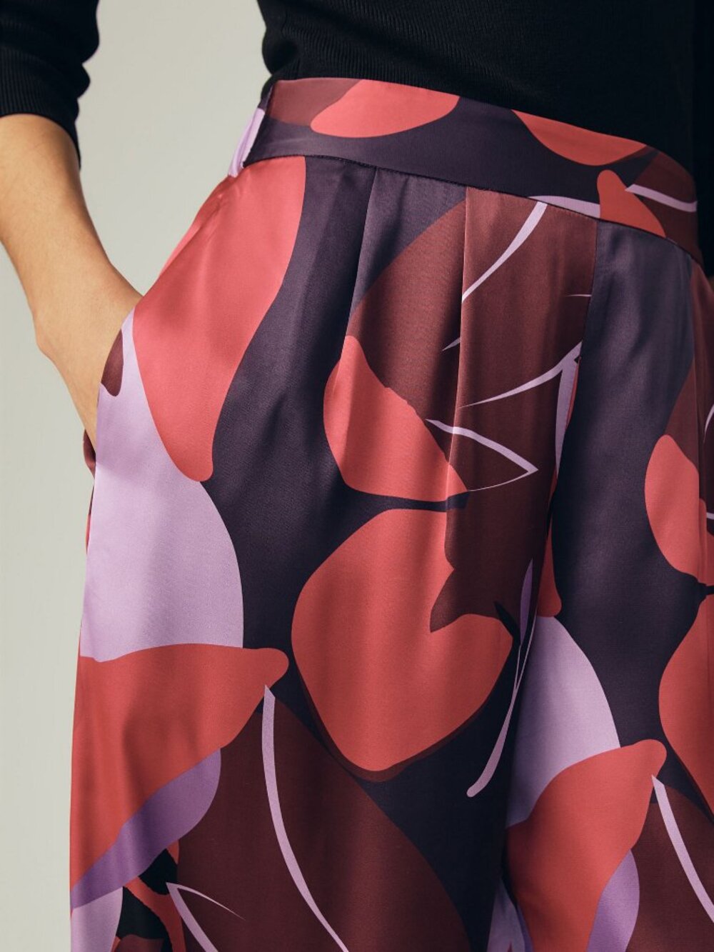 Anthropologie Hutch Printed Wide-Leg Pants NWOT - Picture 3 of 4